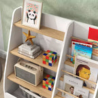 Mesa de centro elevable bicolor con cajones de almacenamiento y ruedas, marrón