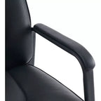 Sillón para sala de espera de piel genuina de plena flor con cuatro patas