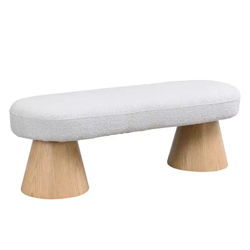 Moderno banco de comedor tapizado multifuncional