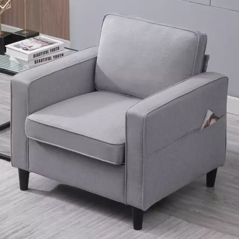 Sofá individual moderno/sillón decorativo para sala de estar