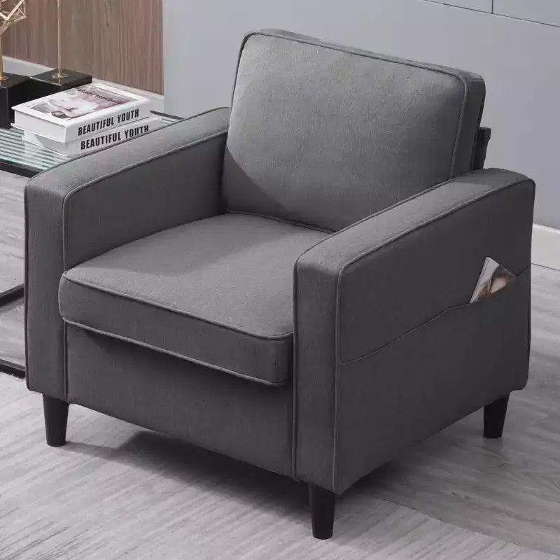 Sofá individual moderno/sillón decorativo para sala de estar