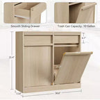 Mueble de cocina Lamberton Cane, acabado en roble claro