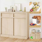Mueble de cocina Lamberton Cane, acabado en roble claro