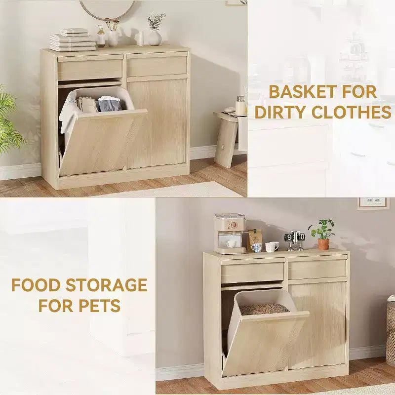 Mueble de cocina Lamberton Cane, acabado en roble claro
