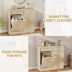 Mueble de cocina Lamberton Cane, acabado en roble claro
