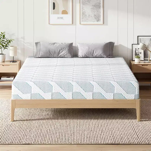 EHMKNP 12 inch Queen Sizes Mattress for Adult Teenager Single, Cooling Memory Foam Mattress,Removable Washable Cover, Medium Firm