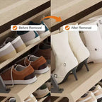 Zapatero abatible con 3 puertas y estante ajustable, almacenamiento de madera para recibidor y sala de estar