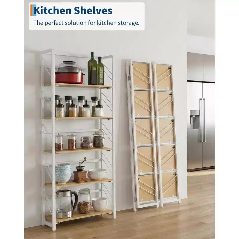Estantería de esquina de 6 niveles, librería rústica alta de 180 cm para sala de estar, dormitorio y oficina