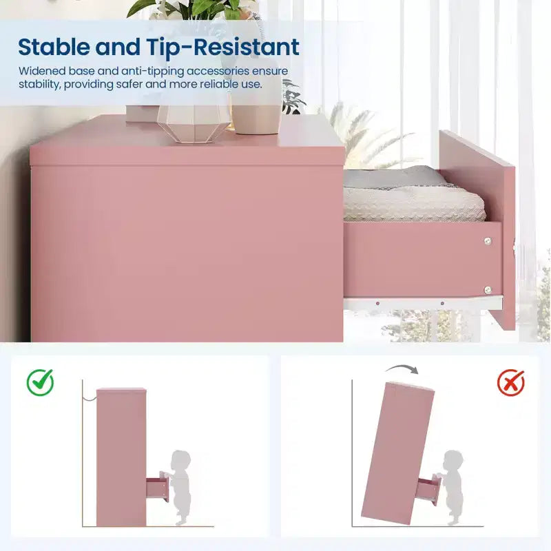 Cómodas de madera de 5 cajones para dormitorio, cómoda de madera con tiradores dorados para armario, mesita de noche moderna para el costado de la cama, gabinete organizador de almacenamiento