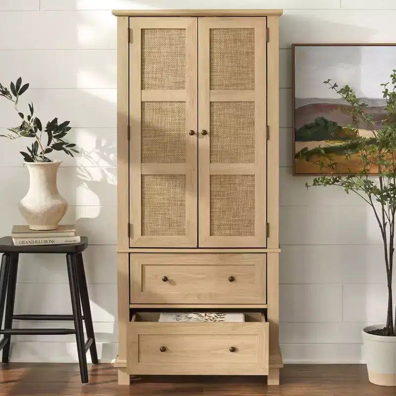 Mueble de cocina de roble claro