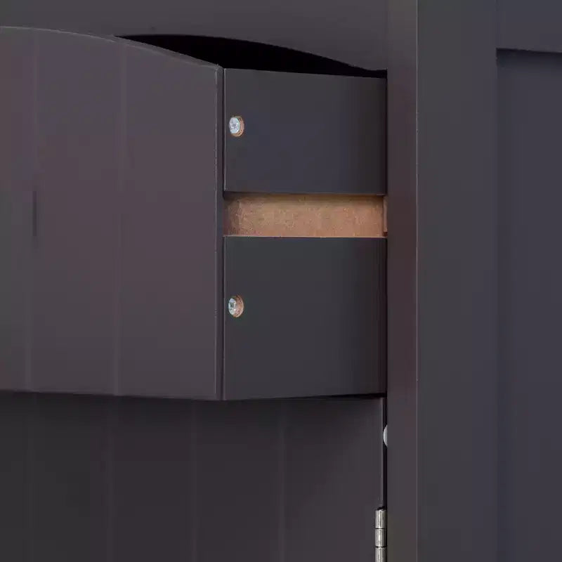 Mueble de almacenamiento de baño independiente, torre de lino alta con 3 estantes y cajón