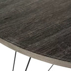 Mesa de comedor moderna, gris oscuro
