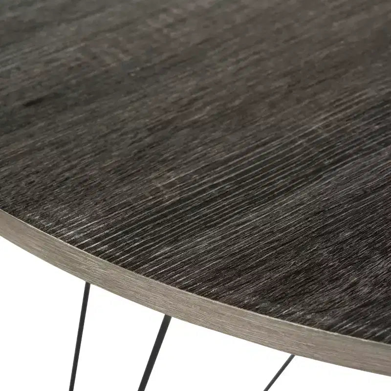 Mesa de comedor moderna, gris oscuro