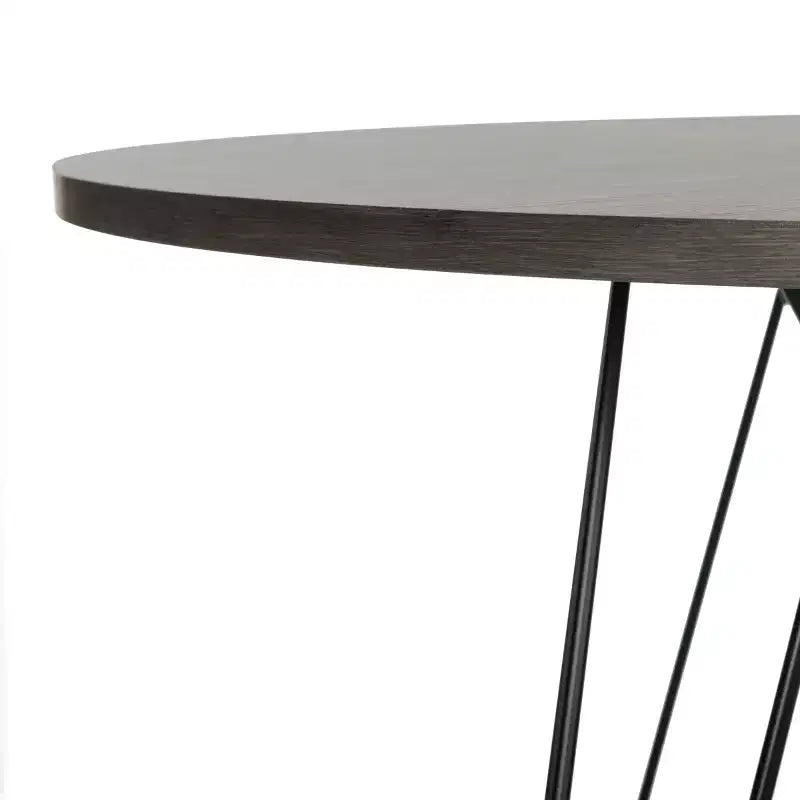 Mesa de comedor moderna, gris oscuro