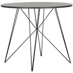 Mesa de comedor moderna, gris oscuro