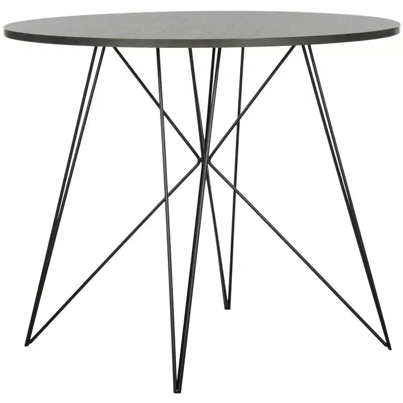 Mesa de comedor moderna, gris oscuro